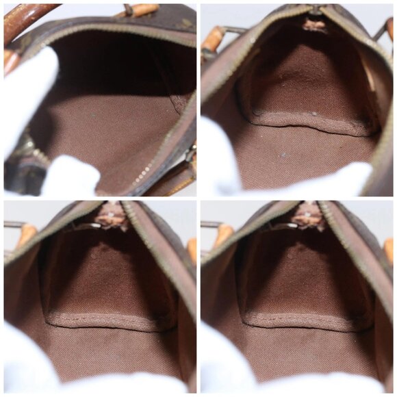 LOUIS VUITTON Monogram Mini Speedy Hand Bag M41534 LV Auth 144370 - Picture 15 of 16